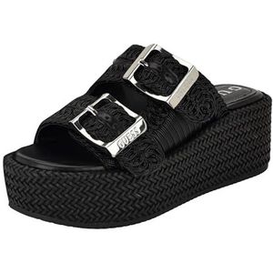 GUESS Binks damessandalen, zwart 001, maat 35, Zwart 001, 35 EU