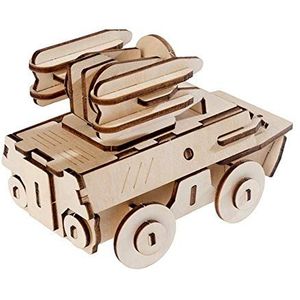 Tank DIY Puzzle Toy, Puzzle Toy, Puzzle Model for Baby for Children Boys Girls(036 radar car)