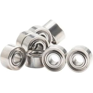 MR52 ZZ lagers (2 x 5 x 2,5 mm) 10 stuks MR52ZZ open handstuk lager voor high-speed videokaart voor L-520zz-motor (MR52zz ABEC-5)