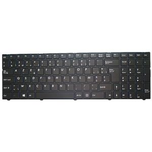 Laptoptoetsenbord voor MEDION voor ERAZER P7652 MD61148 MD61102 MD61200 MSN30025076 30024925 30024638 30023619 met frame België BE(Belgium BE)
