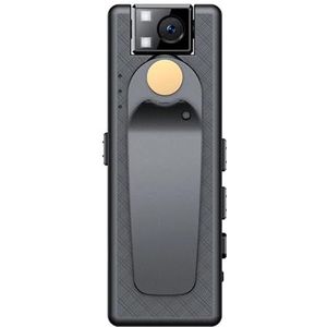 Lichaamscamera A51 Minicamera Nachtzicht Kleine camcorders Digitale lichaamscamera Micro Voice Video Recorder Draagbare camera met audio en video(32GB)