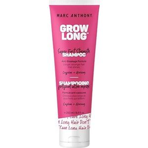 Marc Anthony Grow Long Biotin Shampoo voor groei en breakage, keratine, vitamine E & grapeseed olie, hydraterende sulfaatvrije shampoo en kleur veilig product voor fijn, droog, beschadigd en krullend