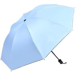 Paraplu Regenparaplu's Opvouwbare Paraplu's Zonnescherm Zonnige Paraplu Opvouwbare Paraplu Voor Tweeërlei Gebruik, Zonnebrandcrème UV-bescherming Voor Tweeërlei Gebruik Paraplu's Zakparaplu Reisparapl