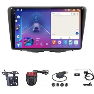 Android Double Din Car Stereo 9 Inch Touchscreen Autoradio Autotoebehoren Multimedia Stuurwielbediening met Navigatie Plug And Play Voor Suzuki Baleno 2016 2017 2018 2019 (Size : M600S 4G+WIFI 6G+128