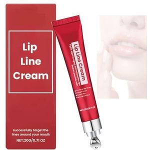 Lip Repair Cream - Hydraterend en Hydraterend Om Fijne Lijntjes Op de Lippen Te Verminderen, Zorgt for Langdurige Hydratatie Met Een Gladde Textuur, Inclusief Applicator(4pcs)