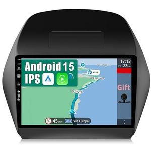 YUNTX Android 10 2 Din Autoradio voor Hyundai Tucson IX35(2010-2015): Support DAB/Bluetooth 5.0/WiFi/Mirrorlink/CarPlay/dubbel Din/10.1"" scherm/2G+32G/Stuurbediening/4G/USB