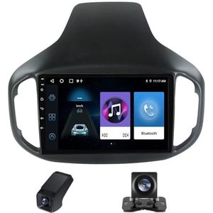Android autoradio 2 Din geldt voor Chery Tiggo 7 1 2016-2020 met Draadloze Carplay Android Auto GPS Navi WiFi 10 inch met Bluetooth FM/RDS+ Achteruitrijcamera/Stuurwielbediening(C10 Pro)