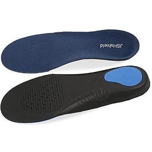 Orthotische Binnenzool Platte Voeten Plantar Fasciitis Supinatie Bunions Overpronatie Hoge Boog Gevallen Schokdemping Boog Ondersteuning Inserts 1 Paar L Maat 10-12