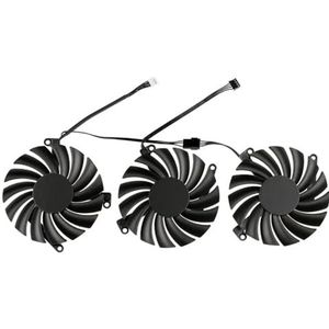 CF-12910S 0.35A koelventilator voor INNO3D RTX 3080 3070 Ti X3 OC grafische kaartkoeler(Black 3-Fan)
