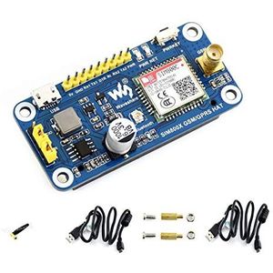Waveshare Raspberry Pi GSM/GPRS/Bluetooth hoed gebaseerd SIM800C compatibel met alle versie van Pi/Jetson Nano