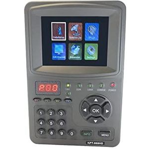 Satellietzoeker KPT-968HD DVB-S2 Satellietzoeker Full HD Digitale Satelliet TV Ontvanger Finder Meter MPEG-4 HD DVB-S2+HEVC H2.65 4K Finder AVS+