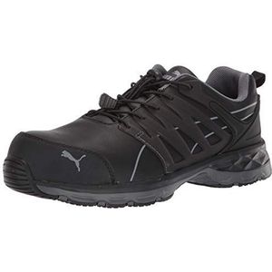 PUMA Safety Men's Velocity 2.0 Low SD Sneaker, Black - 10.5 2E US