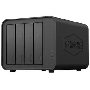 TERRAMASTER F4-212 4-Bay NAS - Quad Core CPU, 2GB DDR4 RAM, netwerkgebonden geheugen, persoonlijke cloud (schijfloos)