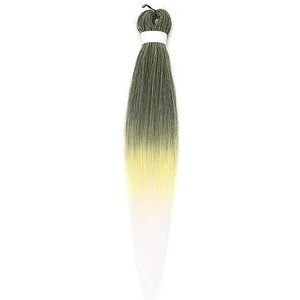 24Inches Haar Bulk Vlecht Synthetisch Haar Vlecht Gemakkelijk Vlecht Haarverlenging for Vrouwen(FR29)