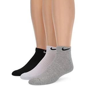 Nike Unisex Everyday Kussen Laag 3 paar sokken