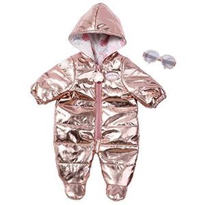 Baby Annabell 701959 Luxe Winter Outfit 43 cm - Voor Peuters Vanaf 3 Jaar - Perfect voor Kinderhandjes - Bevordert Empathie en Sociale Vaardigheden - Met Skipak & Zonnebril, Meerkleurig