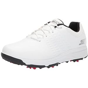 Skechers Torque waterdichte golfschoen voor heren, Zool wit zwart, 43 EU