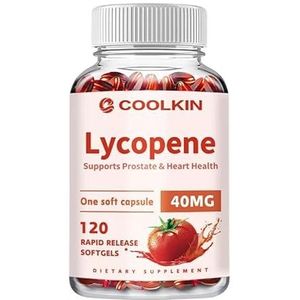 Lycopeen 40mg (120 capsules) Gunstig voor de gezondheid van de prostaat en het hart, antioxidant, anti-veroudering