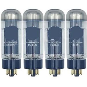 UK-EL34 UKEL34 buis upgrade EL34 EL34C 6CA7 6P3P 6L6 5881 HIFI audio buis versterker (4 stuks Matched Quad)