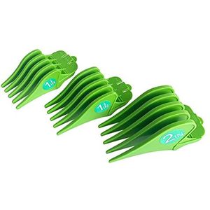 3 Stks Tondeuse Limit Kammen 32mm 38mm 51mm Snijbeschermer Attachment Groen