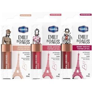 Vaseline x Emily in Paris Lip Oil Limited Edition (Multicolor - Mix Pack)