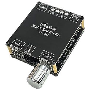 Versterker, YS-XPS Audio-eindversterker 2x150W TDA7498E Krachtige audiomodule 2.0 Dual Channel Bluetooth-compatibel 5.0 for thuisbioscoop(XY-C50H 50WX2)