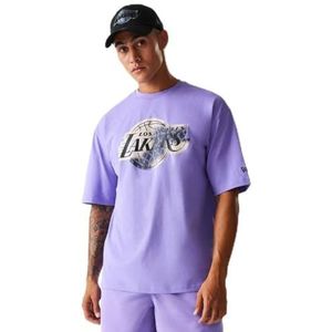 New Era - Nba Los Angeles Lakers Infill - Oversize T-shirt - Met Korte Mouwen