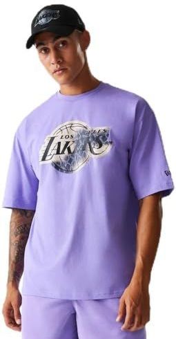 New Era - Nba Los Angeles Lakers Infill - Oversize T-shirt - Met Korte Mouwen