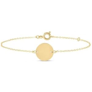 9Kt Yellow Gold circle child bracelet Stroili Mon Petit 1428363