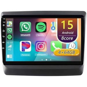 Android 15 Radio,voor Isuzu DMAX D-MAX 2020-2022, 9 Inch Touchscreen Autoradio Met Wireless CarPlay Android Auto Bluetooth WIFI GPS-navigatie Swc(A 4core (2G+32G))