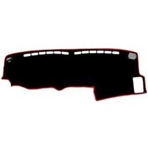 Auto Dashboard-afdekmat Voor CR-V Voor CRV 2002-2006 Dashboardhoes Mat Pad Anti-reflectie Dashboard Zonnescherm Bescherming Tapijt Vloerkleed Dashmat Dashboard Light Proof Pad(Black(Red Edge) LHD)