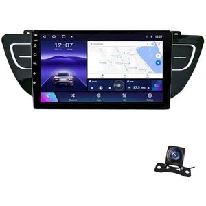 Android 12.0 2 Din Autoradio 9"" Touchscreen Auto Stereo voor Geely Atlas NL-3 2016-2020 met Draadloze Carplay Android Auto GPS navigatie AHD Omgekeerd beeld Stuurwielbediening (Size : TS10(4+64G))