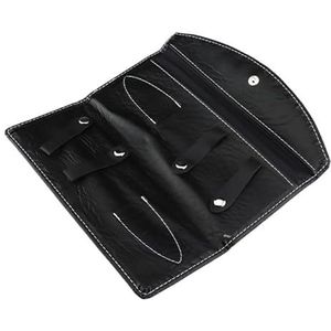 Kapsalon Schoudertas, zwarte tas voor kappersschaar, grote opbergruimte, etui voor en kam voor haar