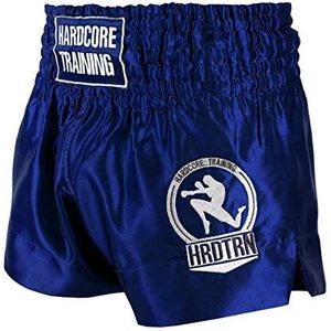 Hardcore Training Classiс Muay Thai Fight Shorts Heren Zwart Wit Blauw Rood Camo Kick Boksen MMA Combat Sport Sparring Trunks
