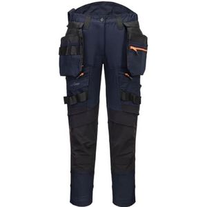 PORTWEST Pantalon femme à poche de holster détachable DX4 Marine Foncé XL - FR(46) - UK(36) - Vêtements de travail