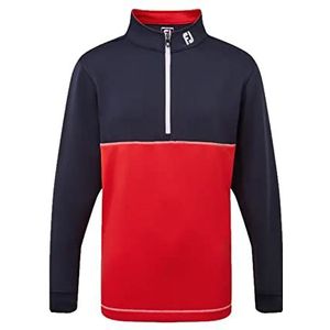 Footjoy Golf Pullover Red Navy, XL Kinderen