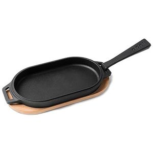 Ooni Cast Iron Sizzler Pan – Gietijzeren pan – Ovenbestendige koekenpan van hoge kwaliteit – Geschikt voor alle Ooni pizza ovens