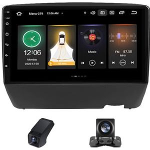 Draadloze Carplay Android 14 Autoradio 2 Din 9 inch autoradio geldt voor Toyota Vitz XP10 Yaris Platz Echo 1999-2005 met Android Auto 9 inch met Bluetooth FM/RDS/Achteruitrijcamera(C20Pro)