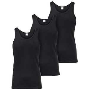 Ladeheid - LA-LA40-258-US - Onderhemd - Zwart - Katoen - 3 Pack