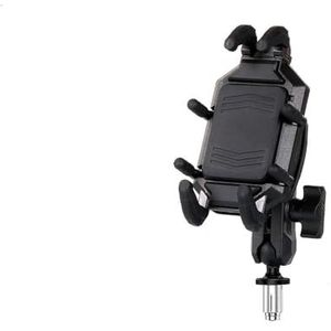Telefoonhouder Motorfiets Voor YAMAHA Voor YZF R7 Voor R7 2021-2023 Telefoon HolderGPS Navigatie Frame Mobiele Telefoon Mount Bracket USB Navigatie Plaatbeugel (Color : With shockabsorption)