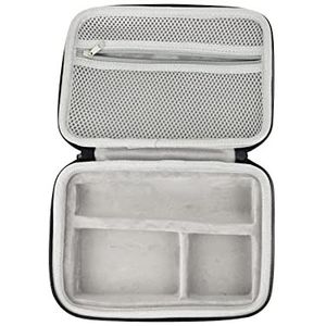 Suammiitstrieadea Haar Clipper Case Grote Capaciteit Draagtas Organizer Tas voor Mgk3020 3080 Mannen, Zwart, 21.8cmx15.5cmx7cm