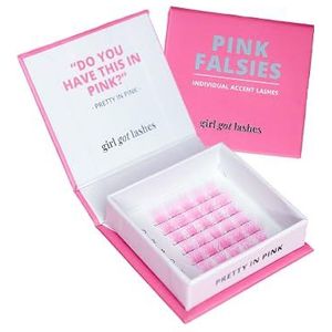 GIRL GOT LASHES - Accent Lashes (Pink Falsies)