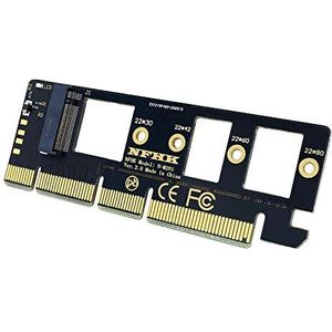 TsoLay M.2 NVME SSD naar PCIE 3.0 X16 / X8 / X4 uitbreidingskaart kaart houder desktop SSD adapter 2230 2242 2260 2280 SSD formaat