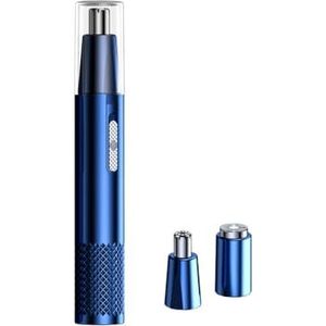 Gezicht Neus Tondeuse IPX5 Waterdichte Multifunctionele Trimmer Scheren Veiligheid Verwijderen Trimmen Badkamer Wasruimte Blauw Nr. 2
