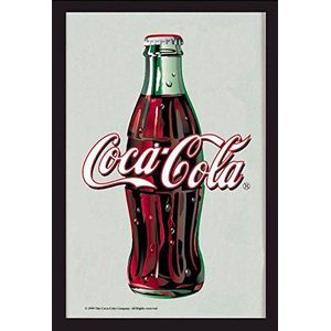 Coca Cola Fles Spiegel - 30cm x 20cm