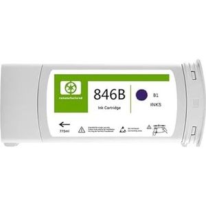 Compatibel met H-*0P 846B met volledige pigmentinkt for PgeWide XL 8000-printer(1Pcs-846B-Violet)