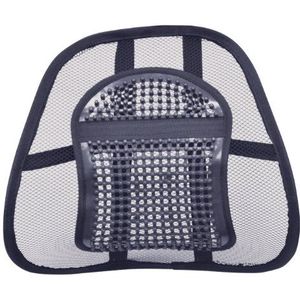 Lucht stroom lendensteun kussen verlicht druk op de wervelkolom luchtstroom mesh stof, houdt koel therapie/orthopedisch kussen, rugsteun bureaustoel autostoel vermindert spanning in de rug