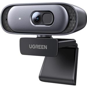 UGREEN - Webcam 2K - Full HD - Dubbele Microfoon - 91° Gezichtsveld - Plug & Play