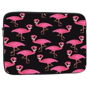 Laptop Case Mooie Roze Flamingos Laptop Sleeve Shockproof Beschermende Notebook Case Met Rits Aktetas Dragen