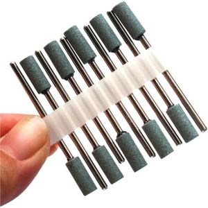 Mozulon 10-delige diamantfrees for nagelboor for elektrische manicuremachine, nagelriemreinigingsvijlen, apparatuur en accessoires(10PC-NO36)